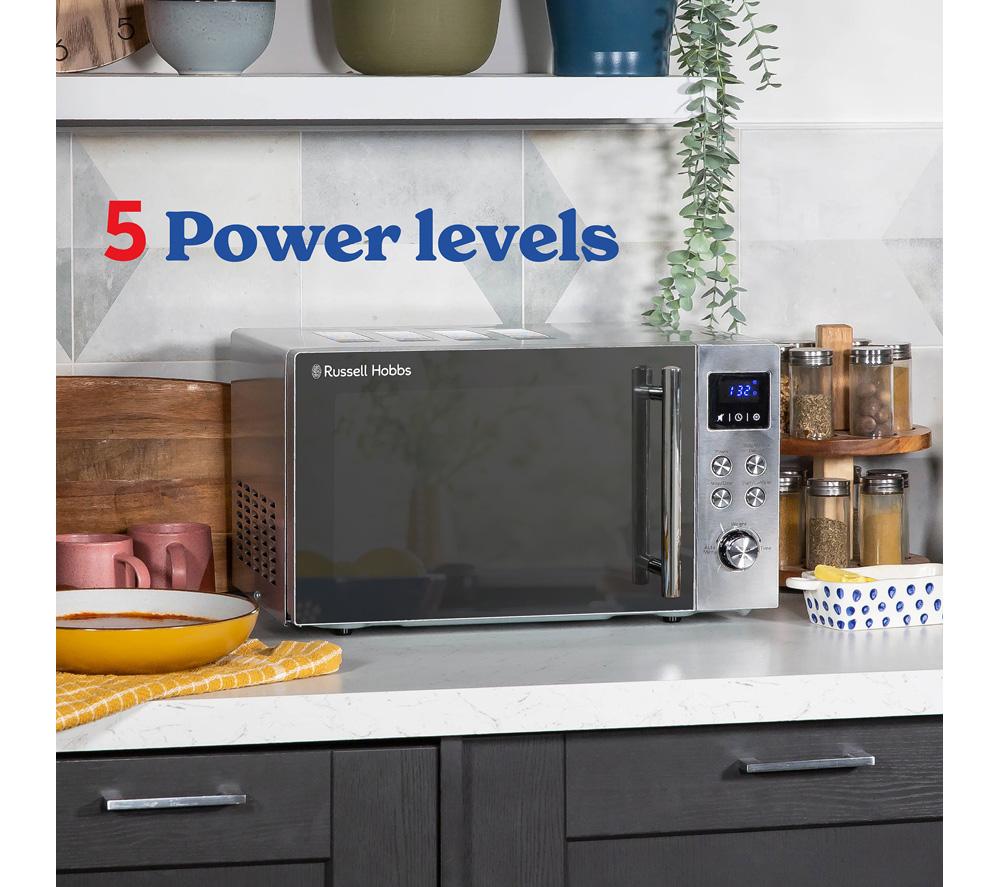 RUSSELL HOBBS RHM2086SS Solo Microwave - Stainless Steel