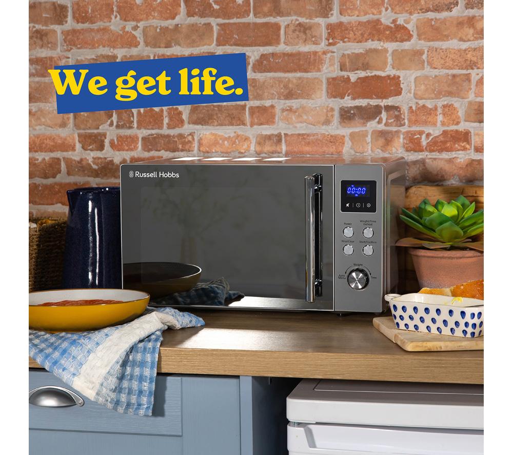 RUSSELL HOBBS RHM2086SS Solo Microwave - Stainless Steel