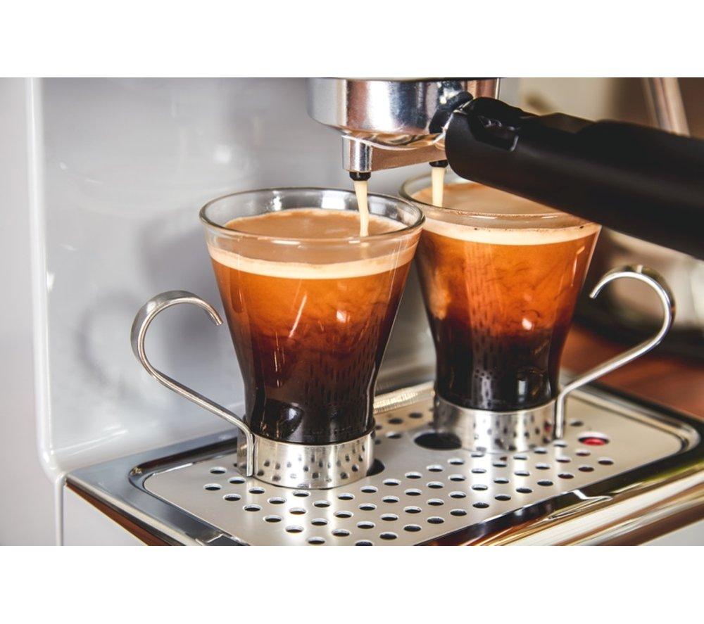 SWAN Retro Pump Espresso SK22110GRN Coffee Machine - Grey