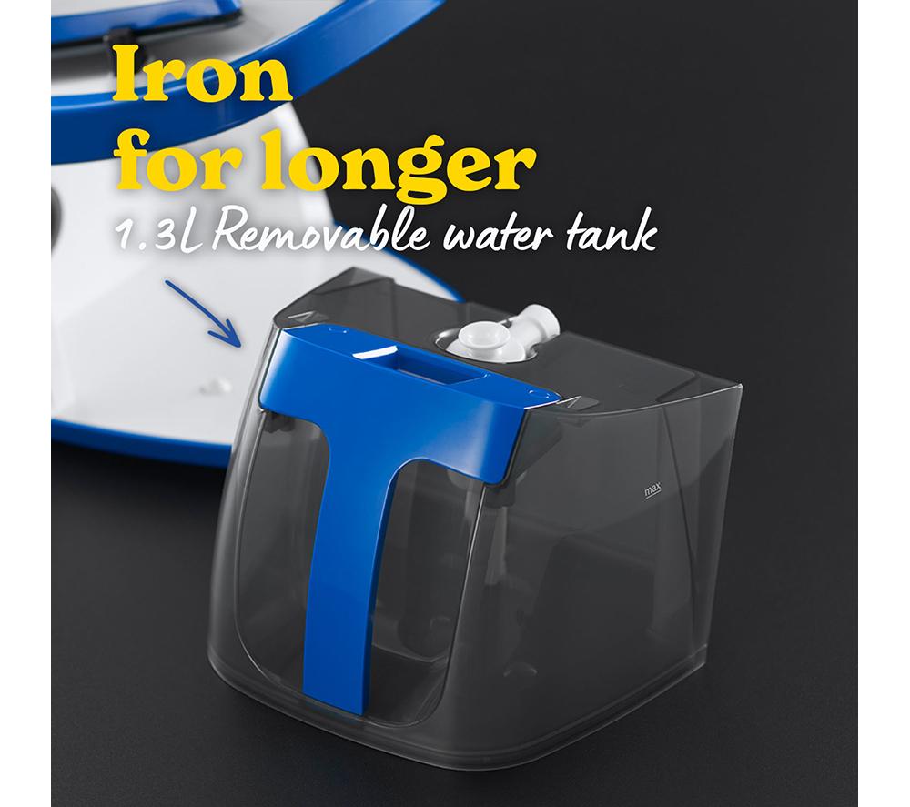 Plancha con generador de vapor RUSSELL HOBBS Steam Power 24430 - Azul