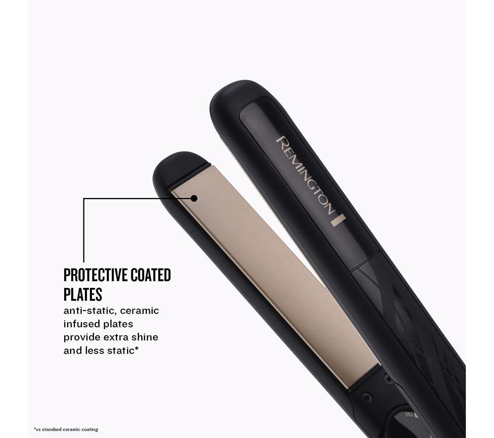REMINGTON Ceramic Straight Slim 230 Hair Straightener - Black