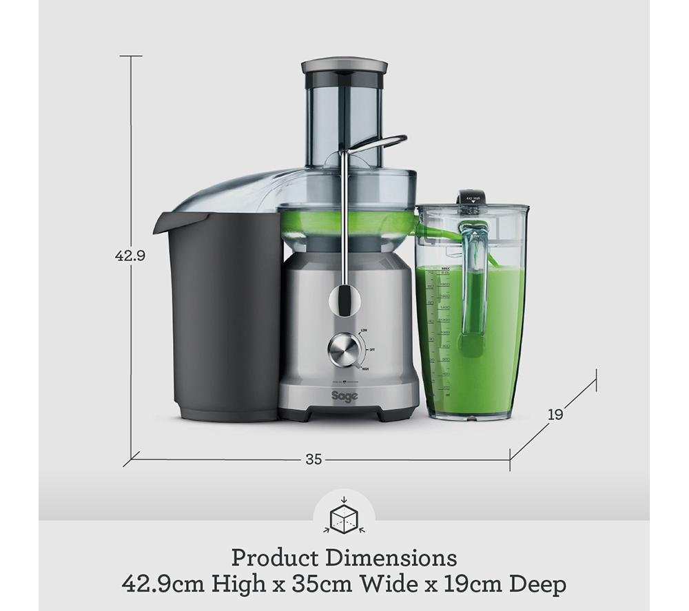 SAGE BJE430SIL the Nutri Juicer Cold - Plata