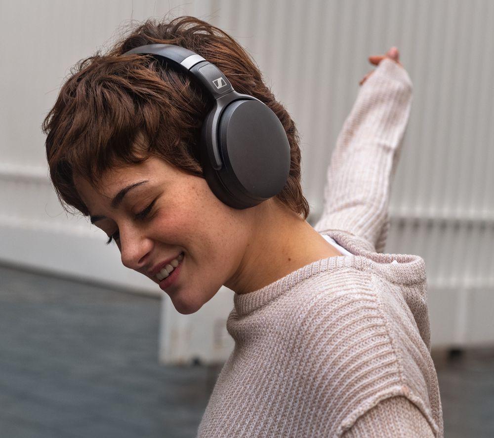 SENNHEISER HD 450BT Kabellose Bluetooth-Kopfhörer mit Geräuschunterdrückung - Schwarz