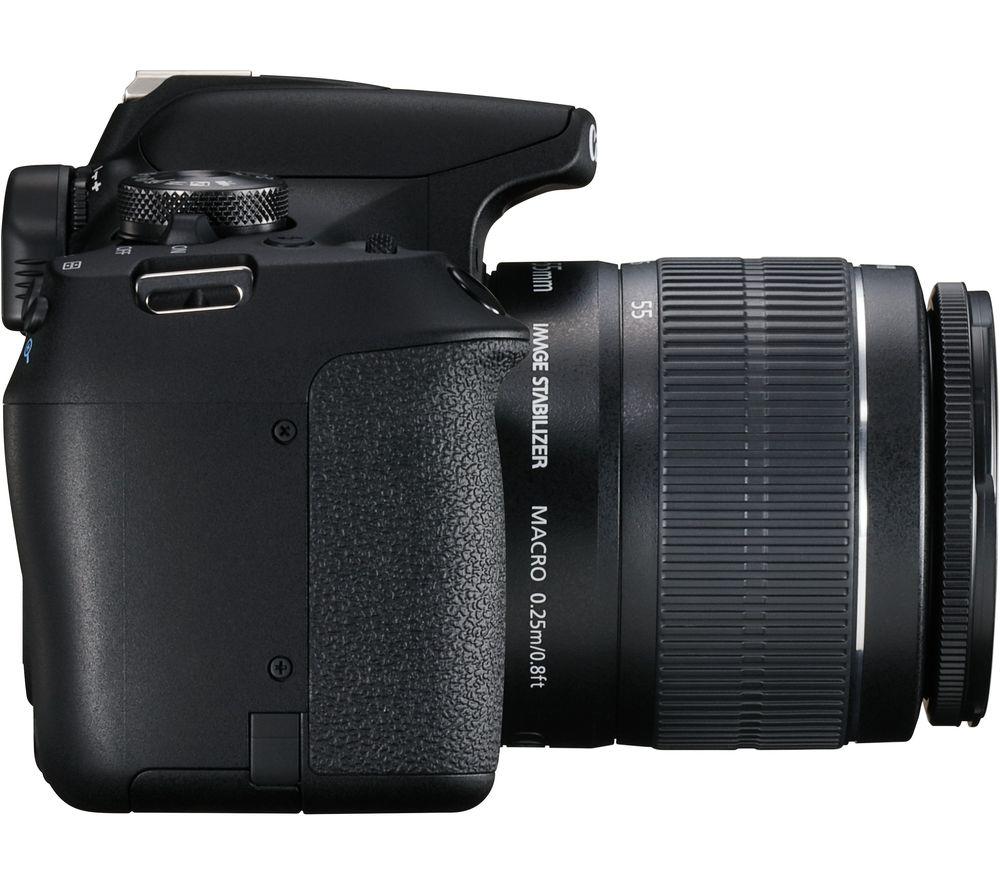 CANON EOS 2000D DSLR Camera with EF-S 18-55 mm f/3.5-5.6 III & EF 75-300 mm f/4-5.6 III Lens