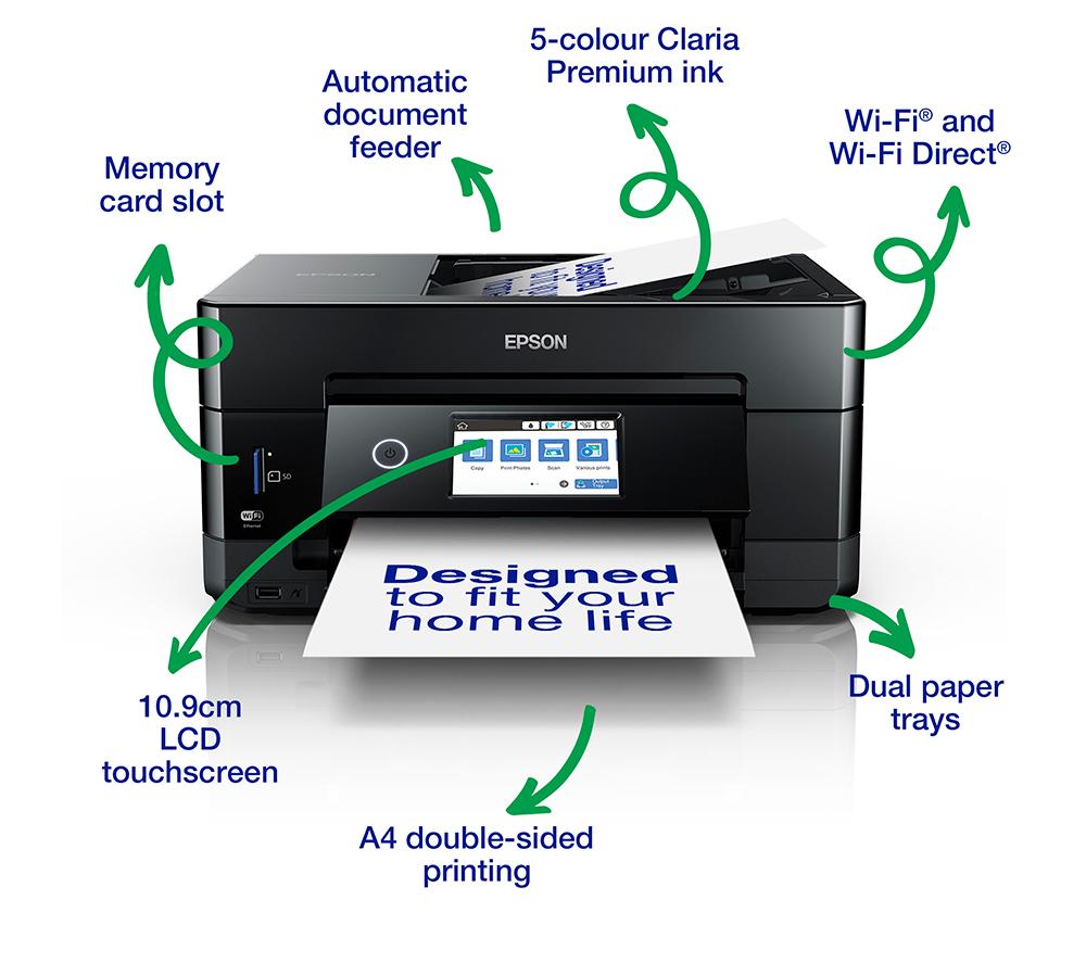 EPSON Expression Premium XP-7100 All-in-One Wireless A4 Photo Printer