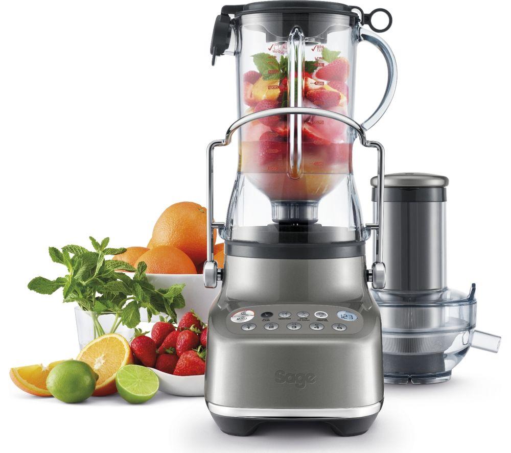 SAGE 3X Licuadora y Extractor de Jugos SJB615SHY - Nuez Ahumada
