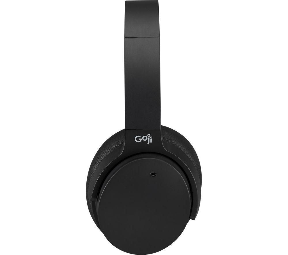 GOJI GTCNCPM21 Wireless Bluetooth Noise-Cancelling Headphones - Black