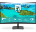 PHILIPS 271E1SCA Full HD 27" Curved VA Monitor - Black