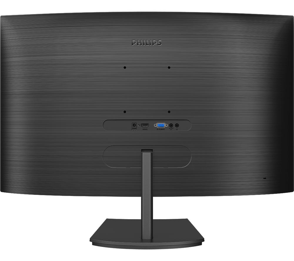PHILIPS 271E1SCA Full HD 27" Curved VA Monitor - Black