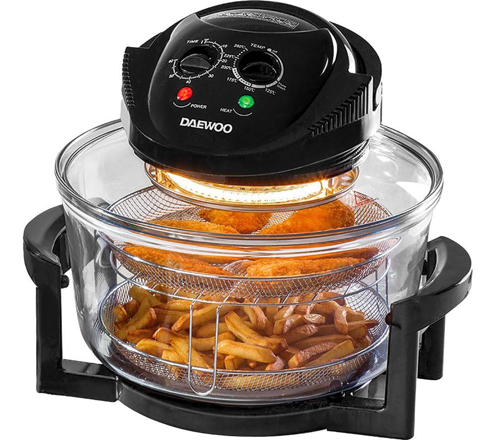 DAEWOO SDA2907 Deluxe Halogen Air Fryer - Black