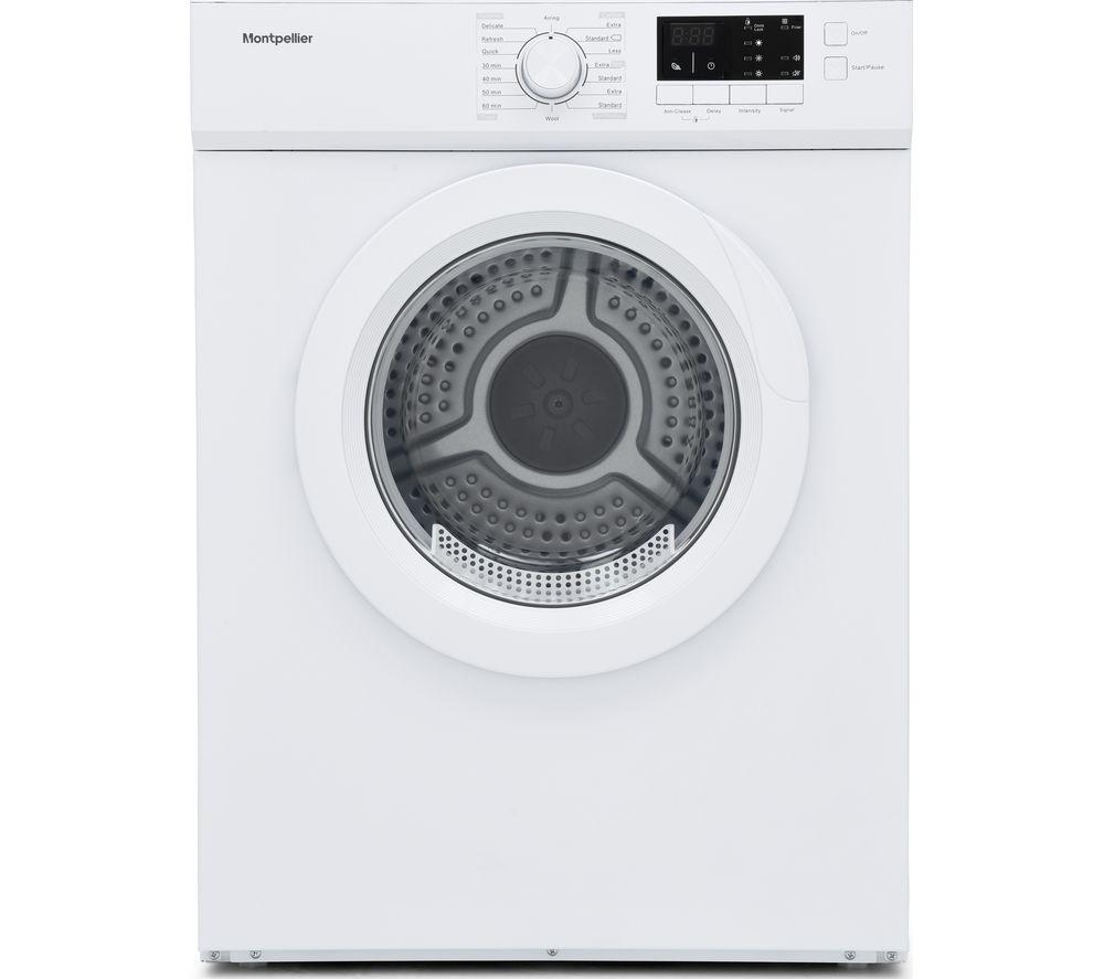 MONTPELLIER MVSD7W 7 kg Vented Tumble Dryer - White