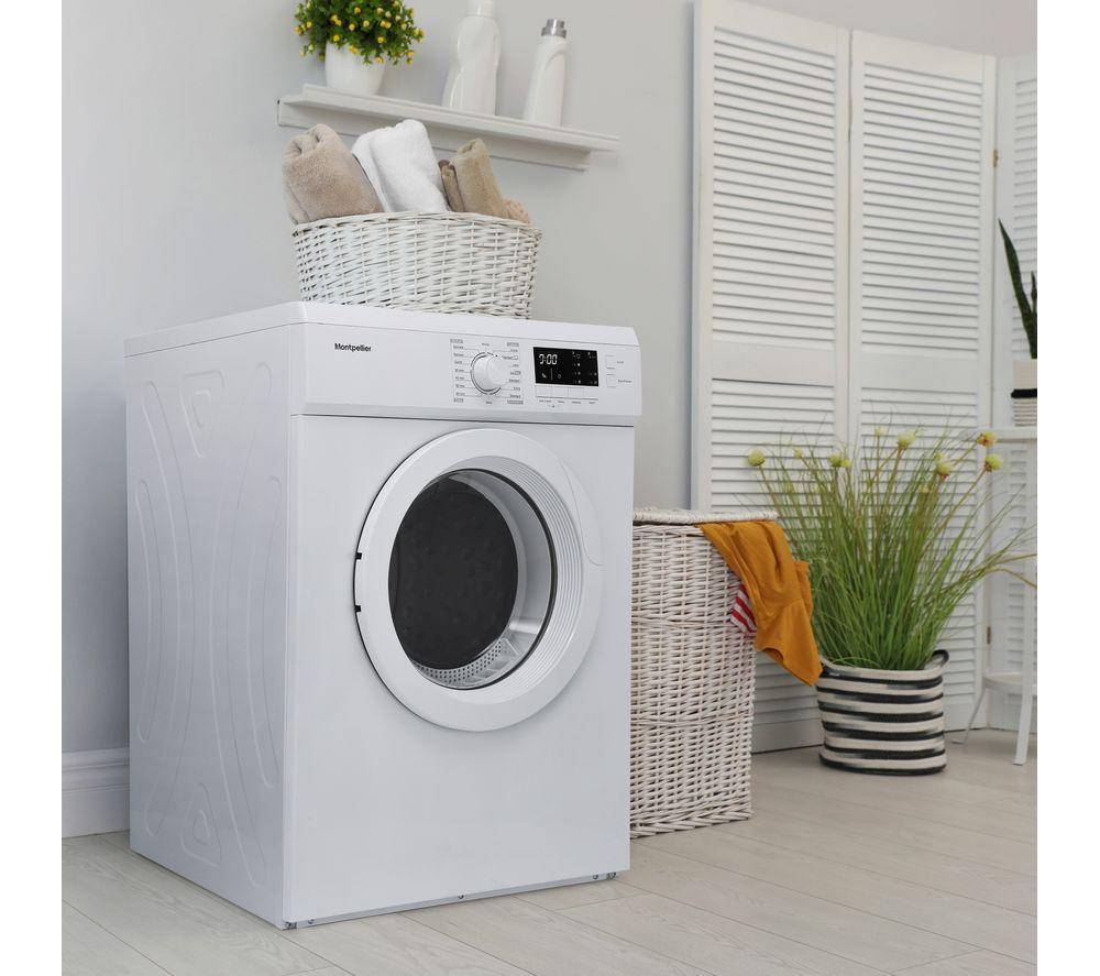 Secadora de ventilación MONTPELLIER MVSD7W de 7 kg - Blanca