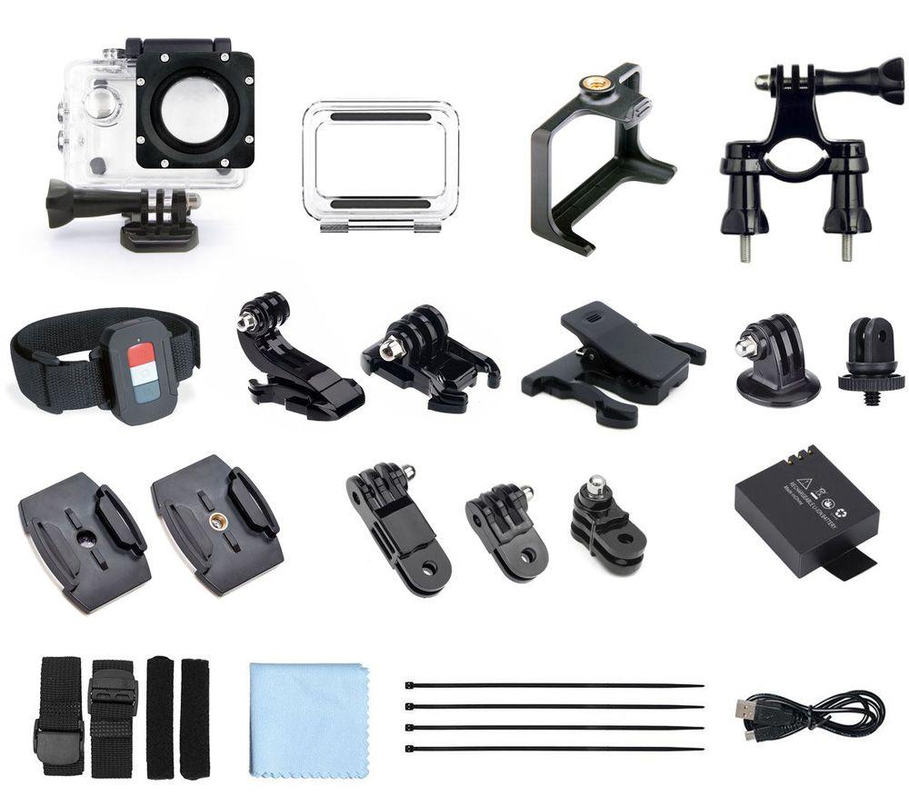GOXTREME Enduro Black 4K Ultra HD Action Camera - Black