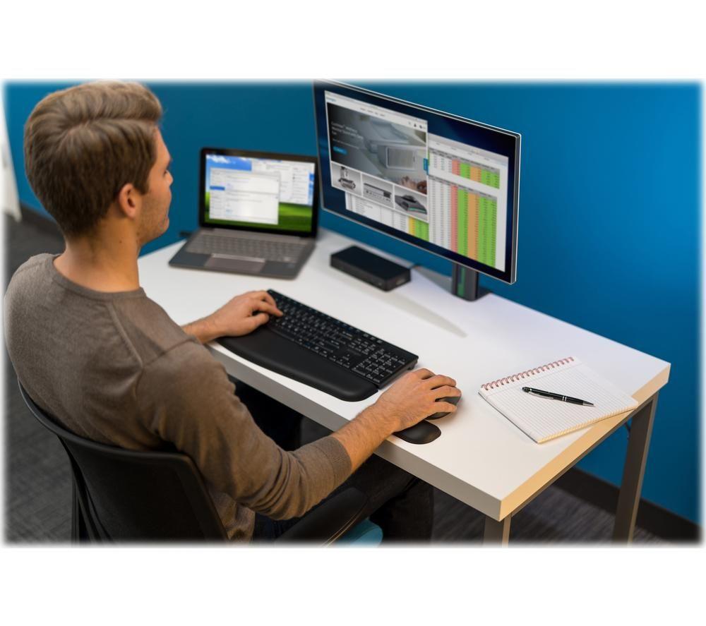KENSINGTON ErgoSoft Reposamuñecas Estándar para Teclado - Negro