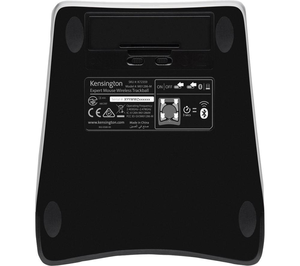 KENSINGTON Expert Mouse Wireless Laser Trackball - Black