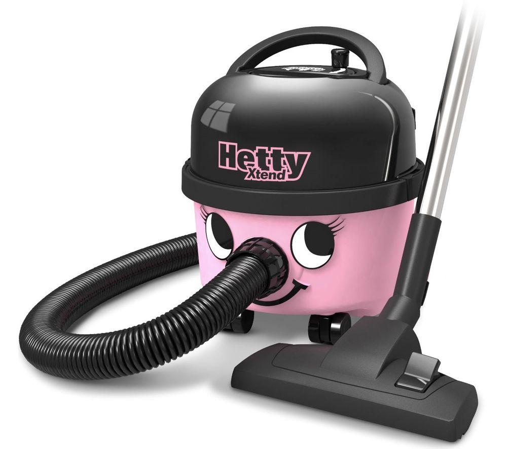 NUMATIC Hetty HET160-11 Xtend Cylinder Vacuum Cleaner – Pink