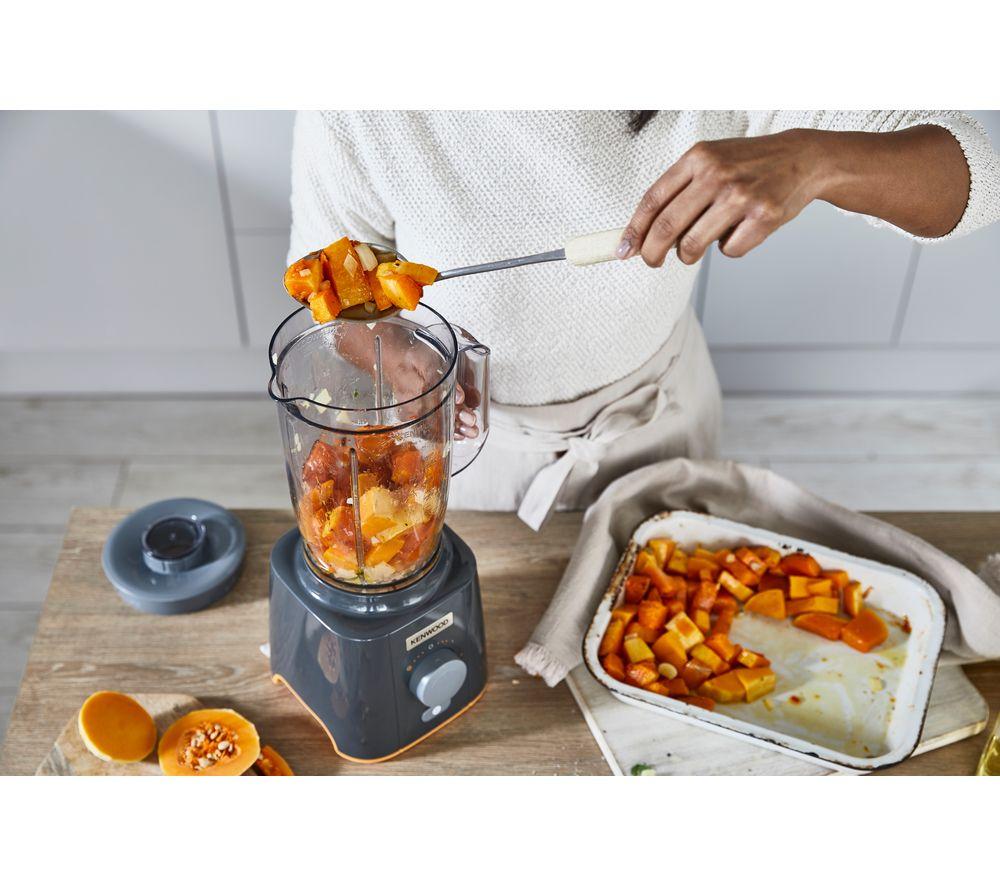 Batidora compacta KENWOOD BLP41.A0GO Blend X - Gris y naranja