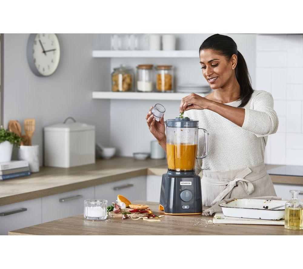 Batidora compacta KENWOOD BLP41.A0GO Blend X - Gris y naranja