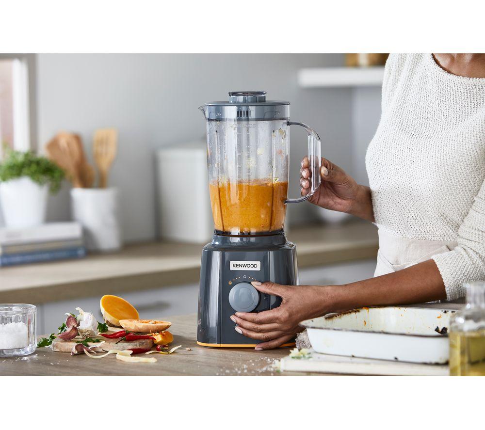 Batidora compacta KENWOOD BLP41.A0GO Blend X - Gris y naranja