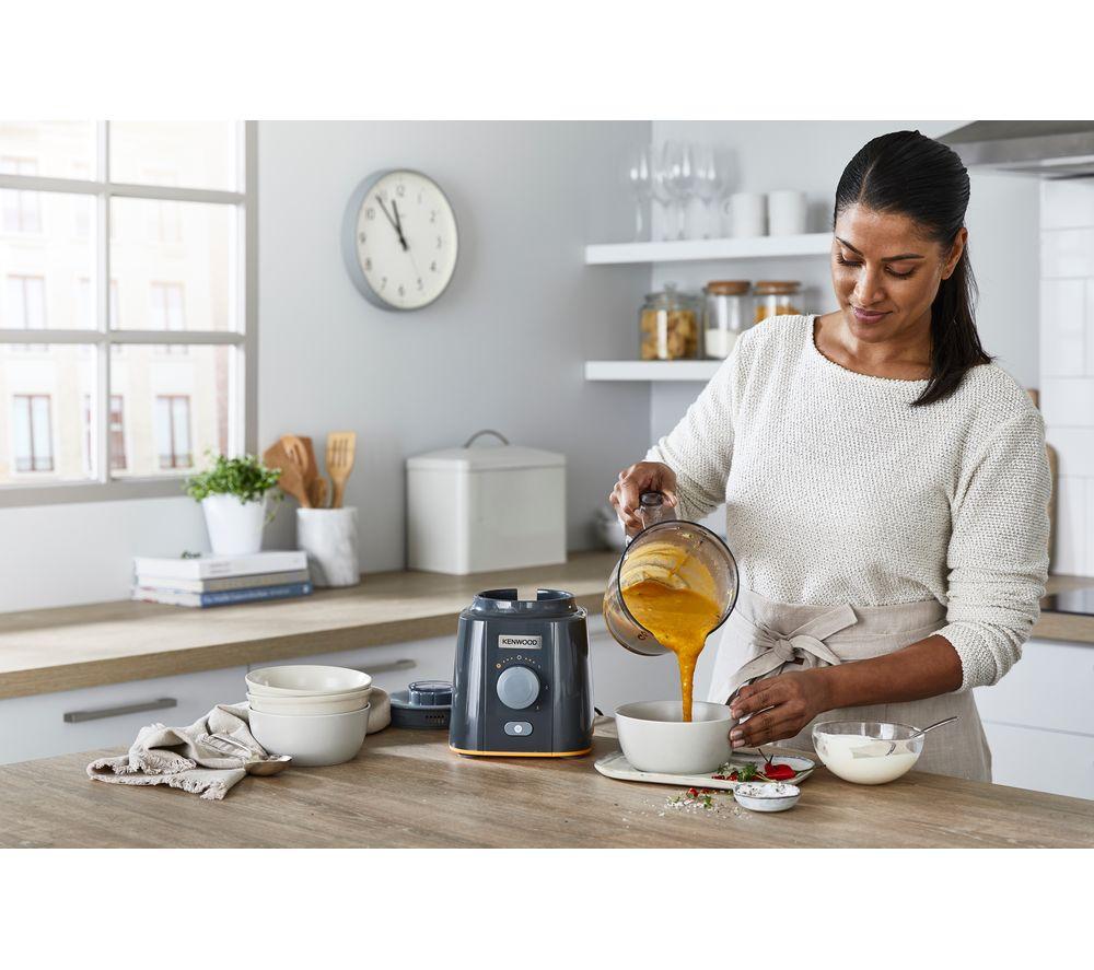 Batidora compacta KENWOOD BLP41.A0GO Blend X - Gris y naranja