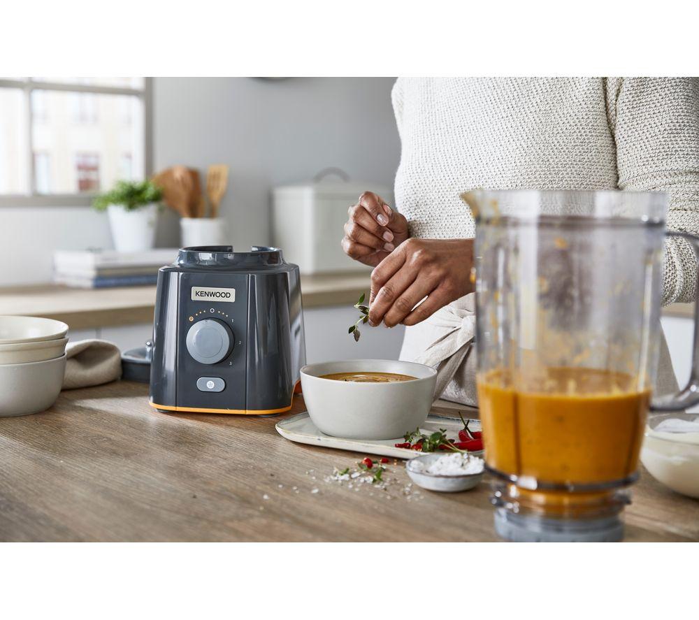 Batidora compacta KENWOOD BLP41.A0GO Blend X - Gris y naranja