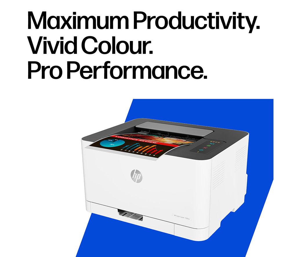 Impresora láser color HP 150nw | Diseño compacto | Impresora WiFi