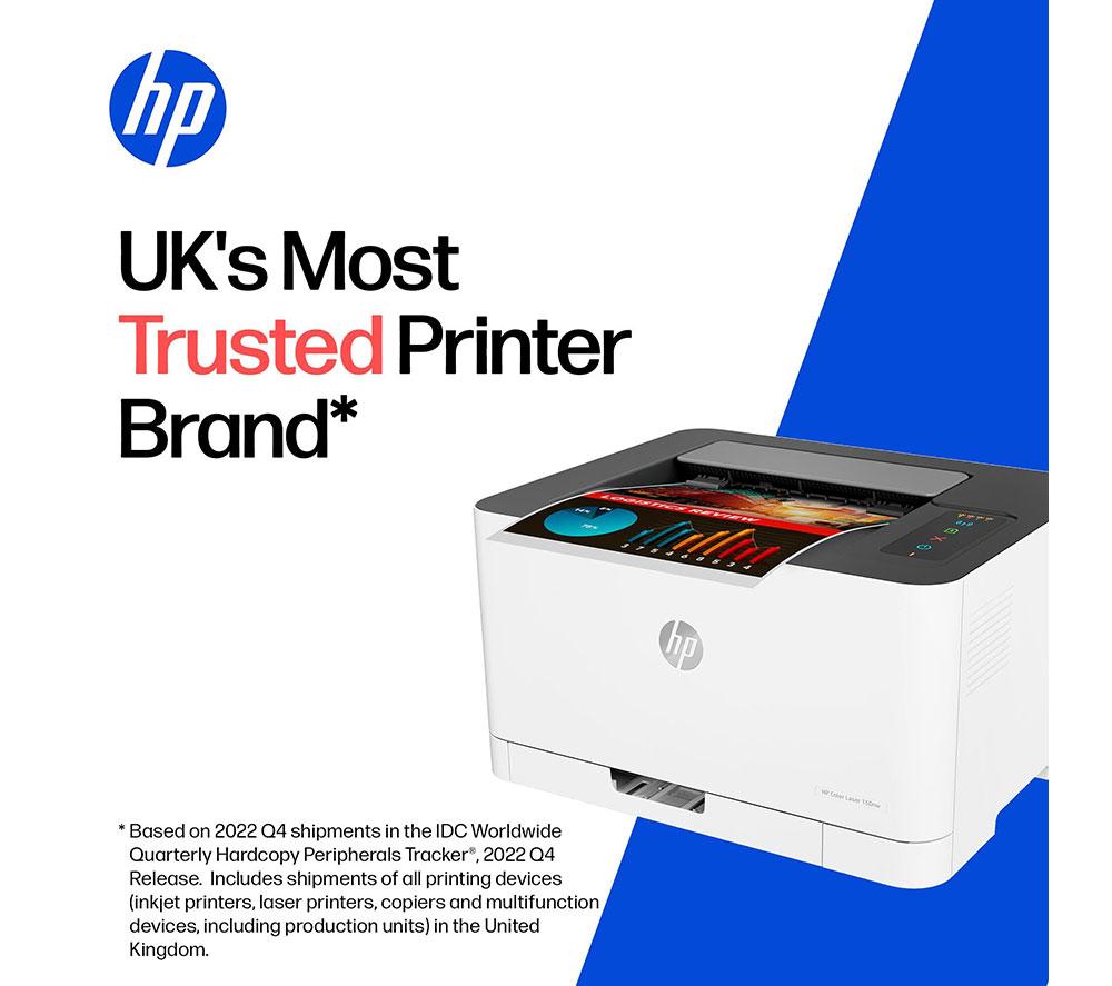 Impresora láser color HP 150nw | Diseño compacto | Impresora WiFi