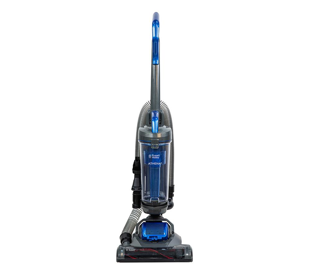 RUSSELL HOBBS Athena RHUV5101 Upright Bagless Vacuum Cleaner - Grey & Blue