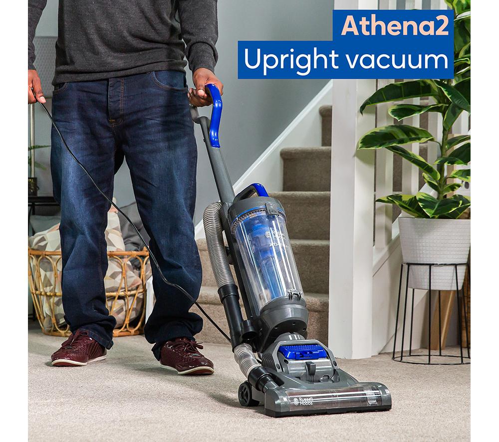 Aspiradora sin bolsa vertical RUSSELL HOBBS Athena RHUV5101 - Gris y azul