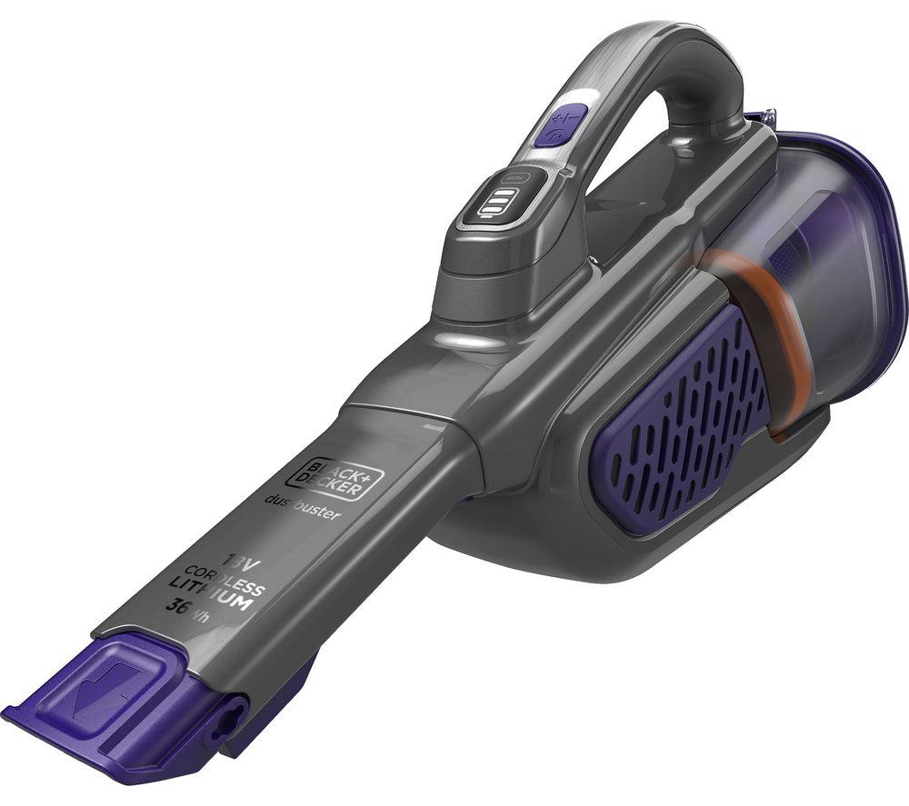 BLACK + DECKER Dustbuster BHHV520BFP-GB Handheld Vacuum Cleaner - Purple & Grey