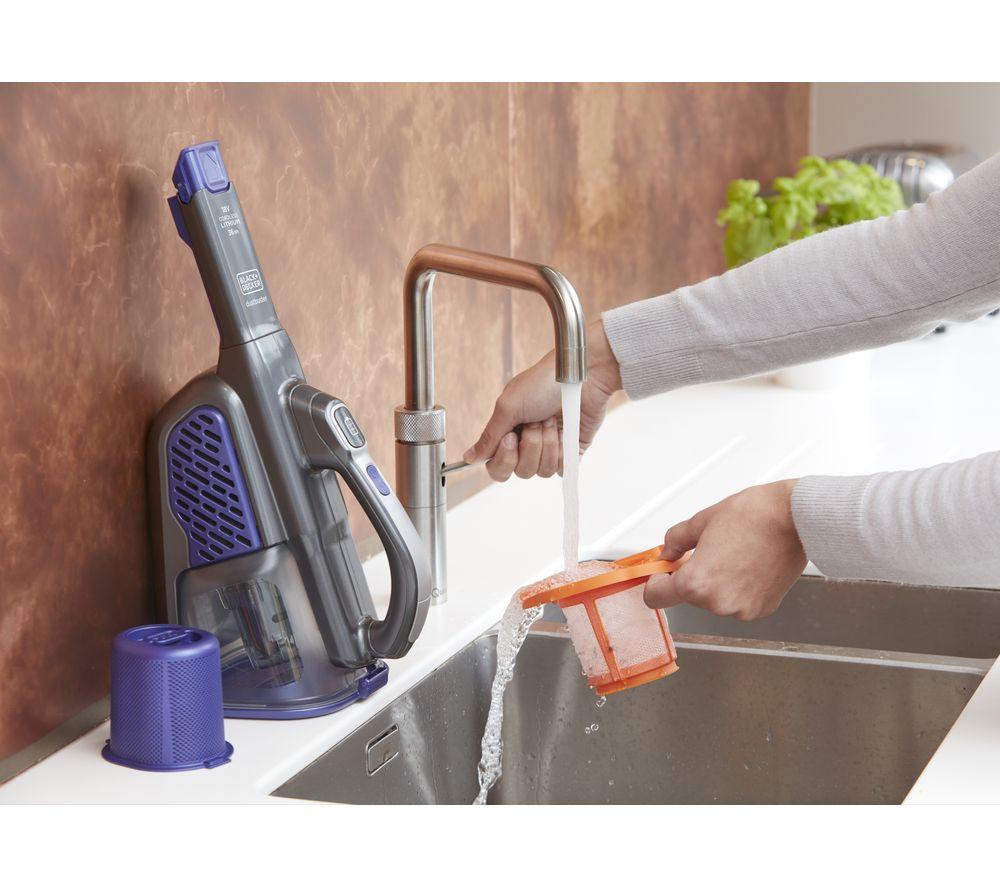 BLACK + DECKER Dustbuster BHHV520BFP-GB Handheld Vacuum Cleaner - Purple & Grey