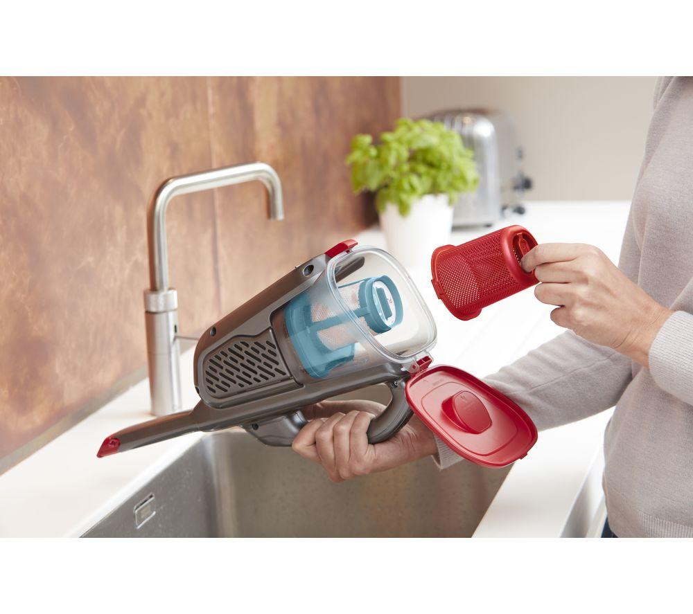 Aspiradora de mano BLACK + DECKER Dustbuster BHHV315J-GB - Rojo y gris
