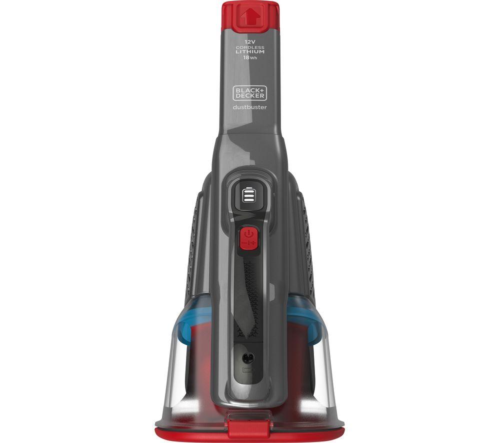 Aspiradora de mano BLACK + DECKER Dustbuster BHHV315J-GB - Rojo y gris