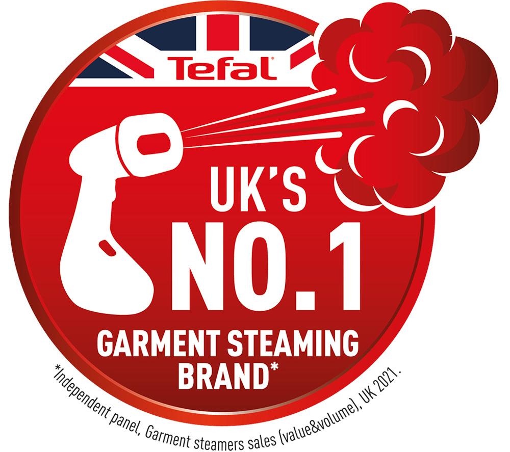 TEFAL IXEO Power QT2020 All-in-One Iron & Clothes Steamer - Black & Copper