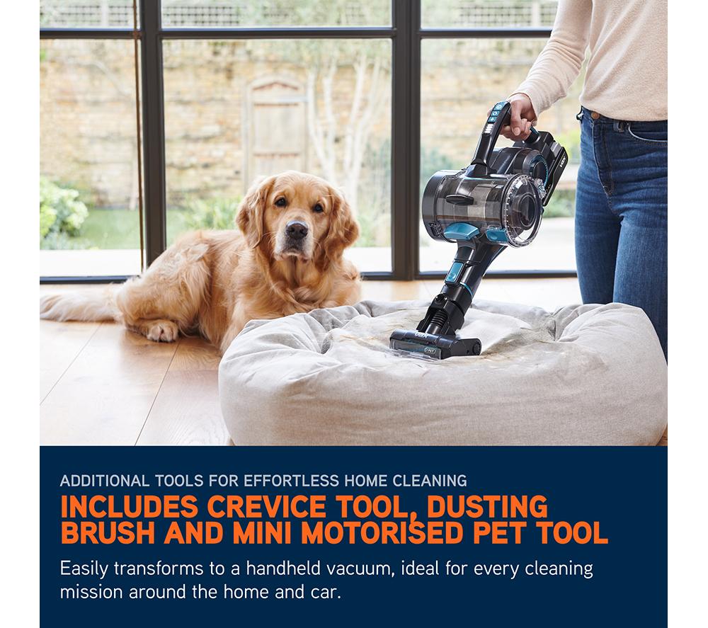 VAX Blade 4 Pet CLSV-B4KP Cordless Vacuum Cleaner – Graphite & Blue