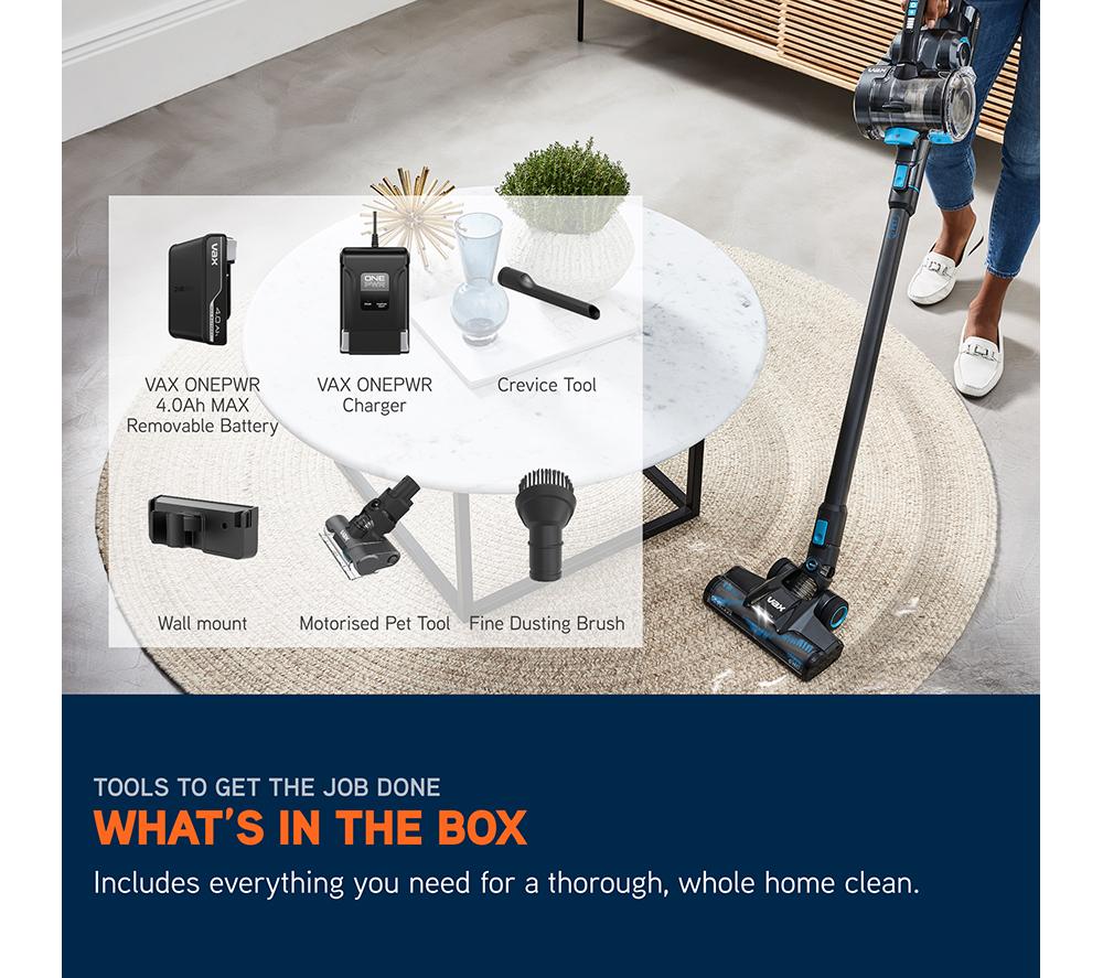 VAX Blade 4 Pet CLSV-B4KP Cordless Vacuum Cleaner – Graphite & Blue