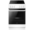 AMICA AFC1530WH 50 cm Electric Ceramic Cooker - White