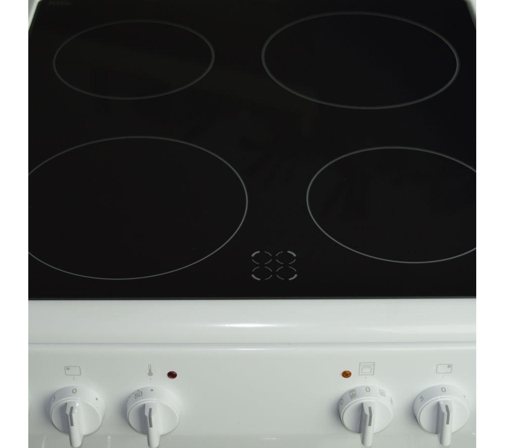 AMICA AFC1530WH Encimera eléctrica de cerámica 50 cm - Blanca