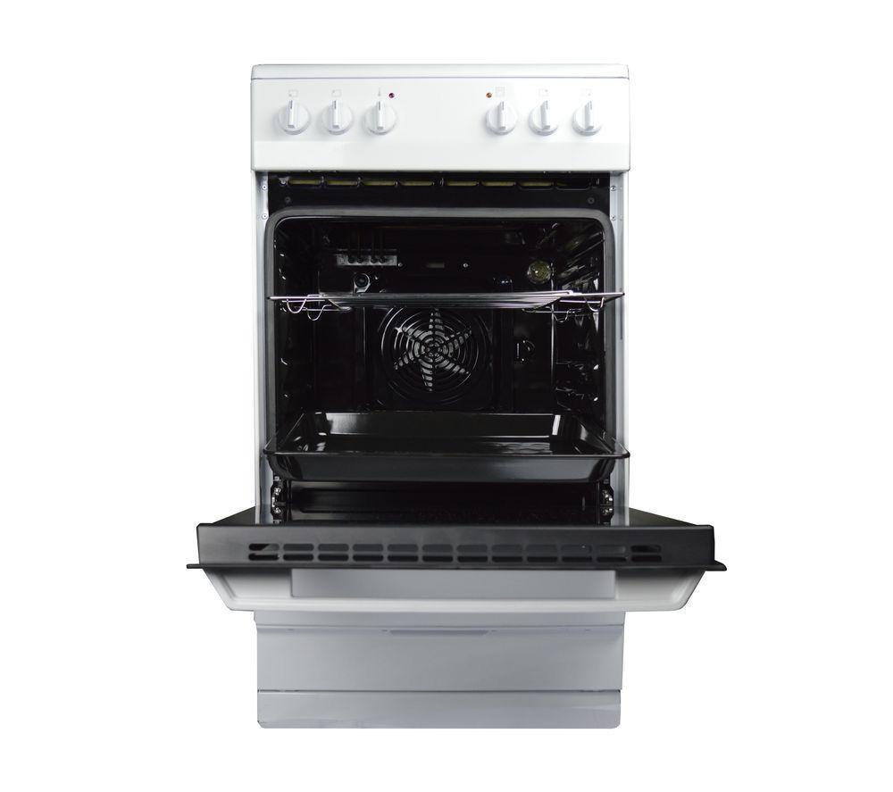 AMICA AFC1530WH Encimera eléctrica de cerámica 50 cm - Blanca
