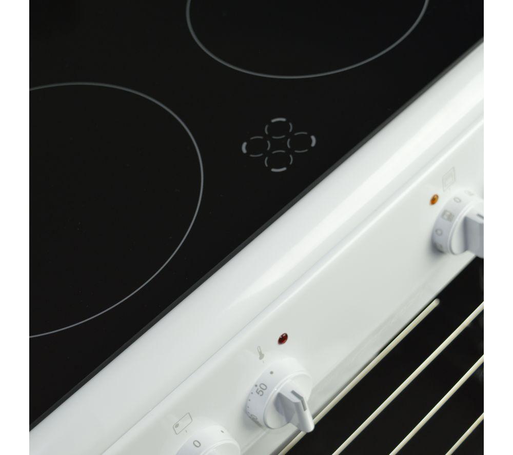 AMICA AFC1530WH Encimera eléctrica de cerámica 50 cm - Blanca