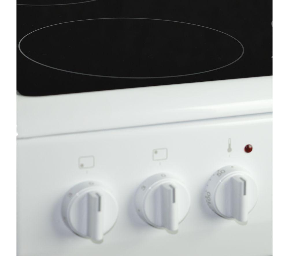 AMICA AFC1530WH Encimera eléctrica de cerámica 50 cm - Blanca