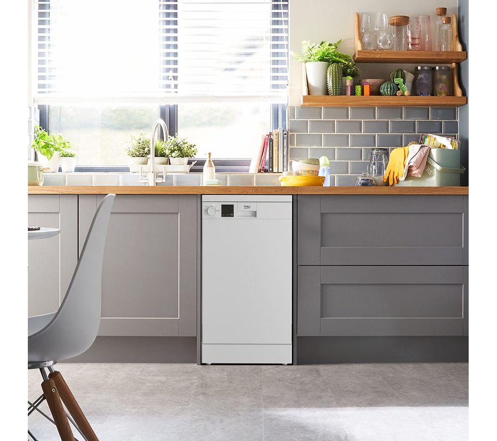 BEKO DVS04X20W Lavavajillas Estrecho - Blanco
