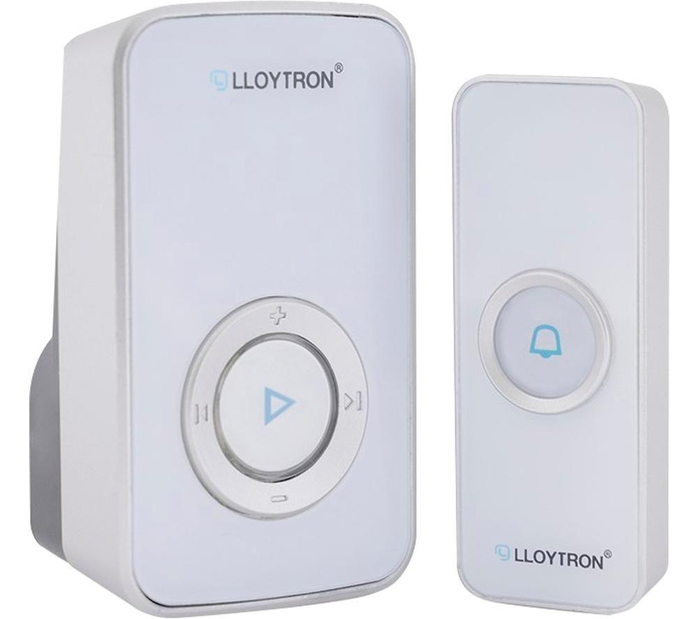 LLOYTRON MIP3 B7531WH Doorbell Chime - White