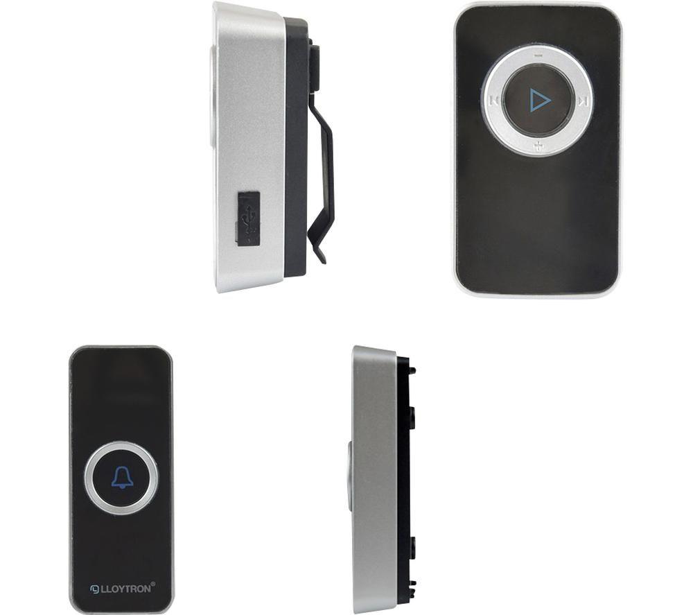 LLOYTRON MIP3 B7032BK Doorbell Chime - Black