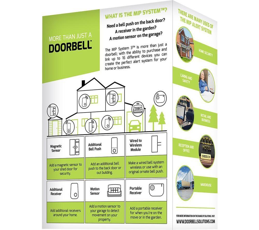 LLOYTRON MIP3 B7032BK Doorbell Chime - Black