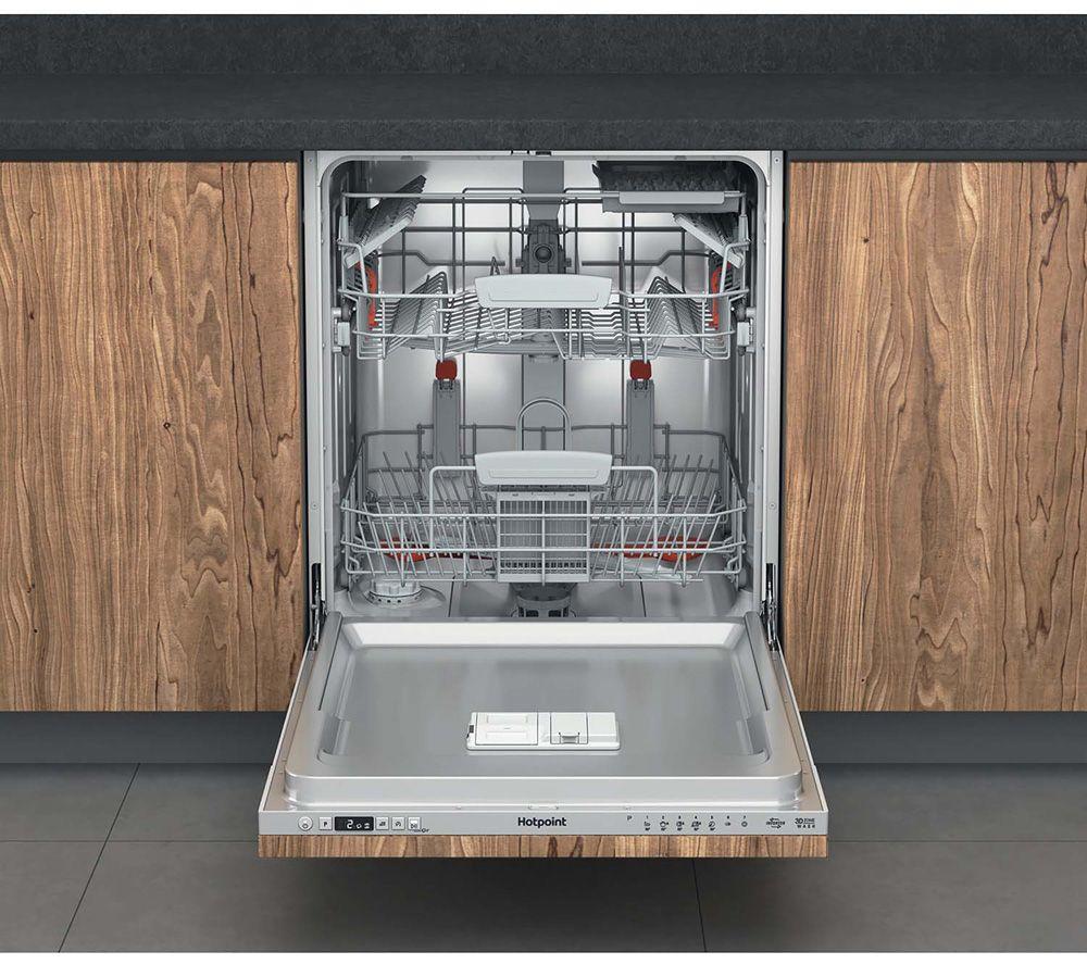 HOTPOINT HDIC 3B+26 C W UK Full-size Fully Integrated Dishwasher