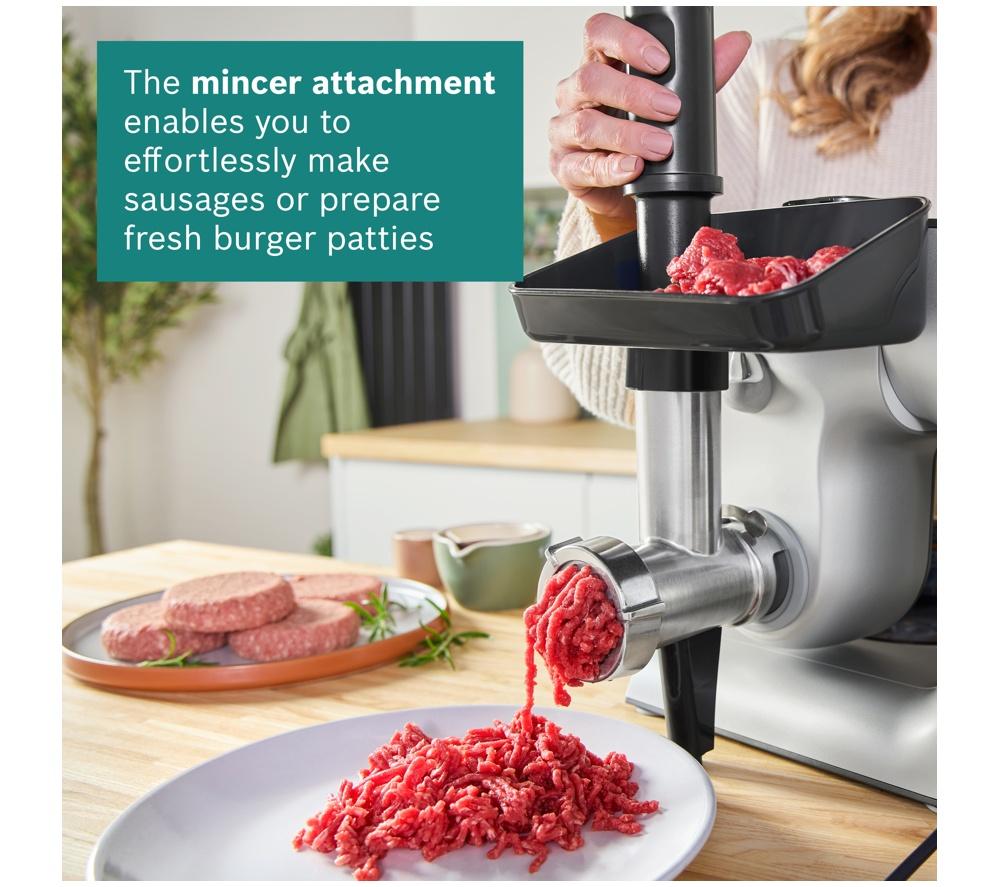 BOSCH CreationLine 7 in 1 Stand Mixer MUM59340GB - Anthracite & Silver