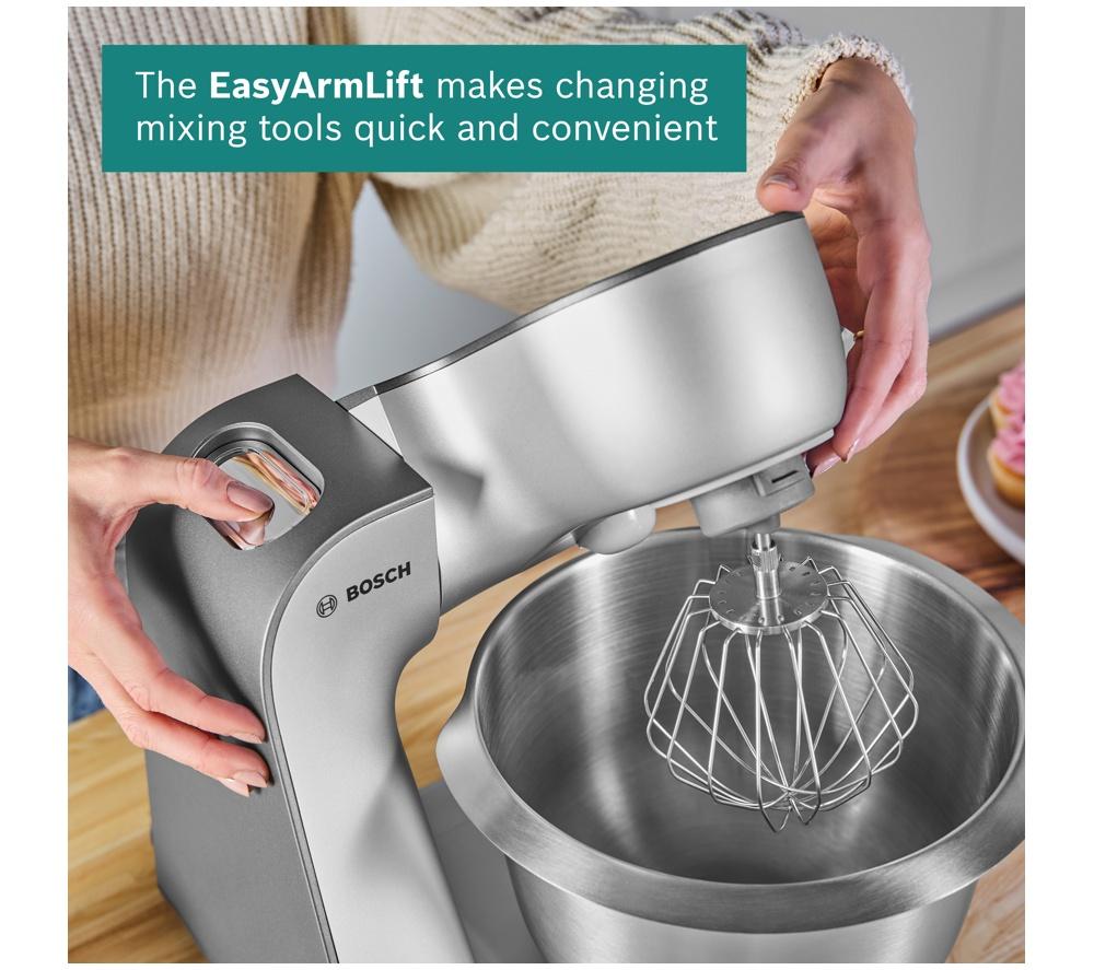 BOSCH CreationLine 7 in 1 Stand Mixer MUM59340GB - Anthracite & Silver