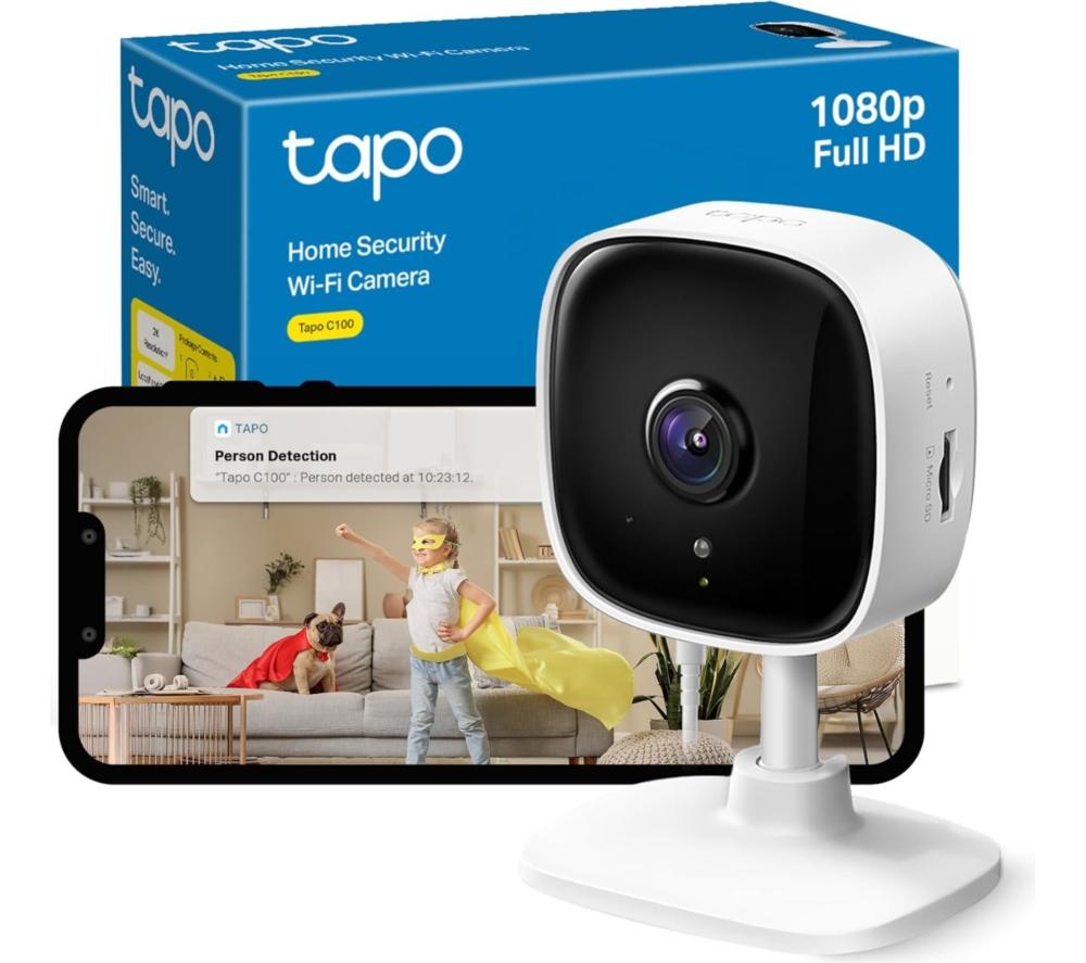 TP-LINK Tapo C100 Full HD 1080p WiFi Security Camera