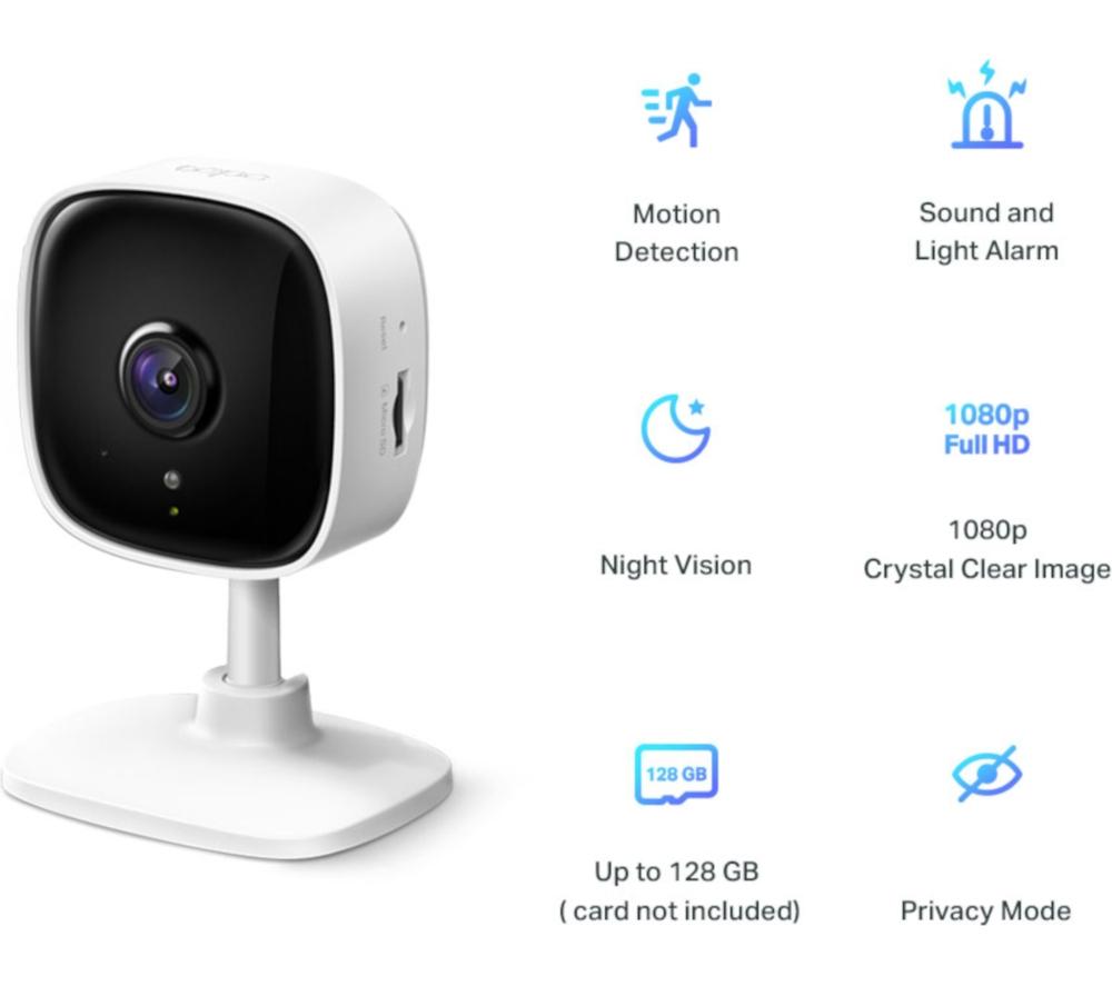 TP-LINK Tapo C100 Full HD 1080p WiFi Security Camera